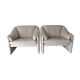 Paire de fauteuils Leolux design