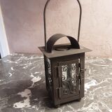 Metal glass lantern  year 85