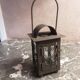 Metal glass lantern  year 85