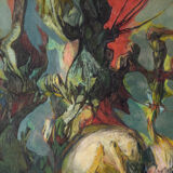 Oil on canvas influence of martin brothers