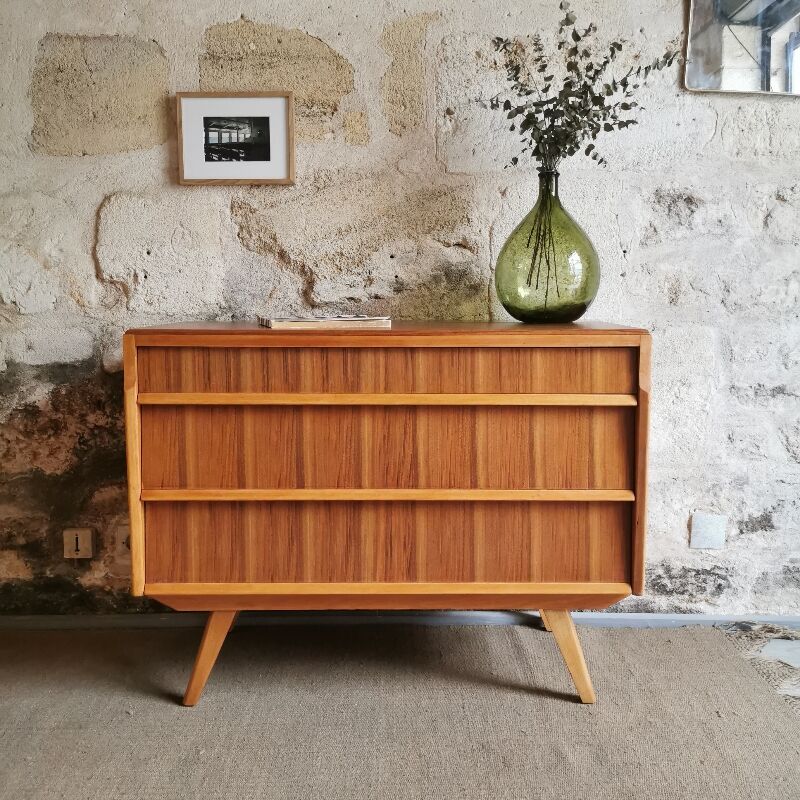 Vintage rosewood chest of drawers