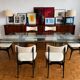Set of 5 Alfred Hendrickx chairs for Belform 1950