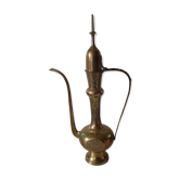 Chiseled brass Indian teapot