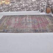 Tapis de salon Oushak noué à la main sku 1483