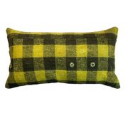 Vintage turkish kilim cushion cover , 30 x 60 cm