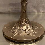 Centerpiece cup enhanced vase cornet crystal Val Saint Lambert late nineteenth