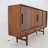 1960s palisander highboard, denmark