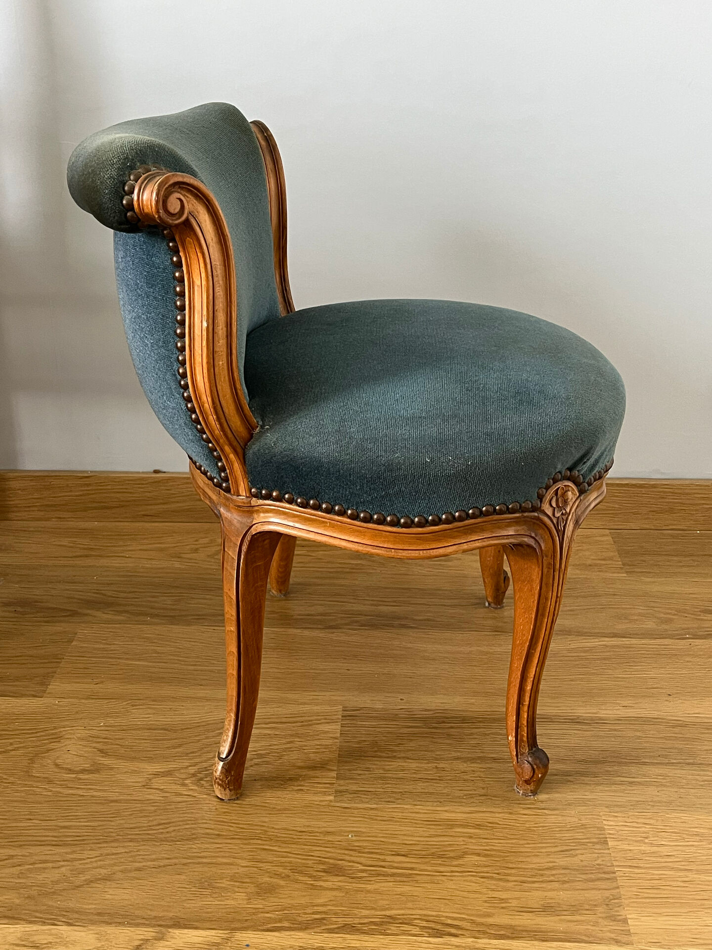 Louis XV boudoir armchair