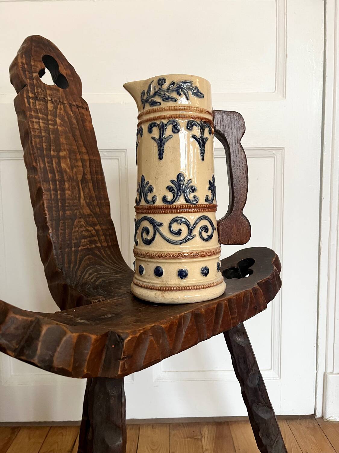 Brutalist ceramic jug