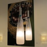 Pair of Murano glass - 1970 Mazzega suspension