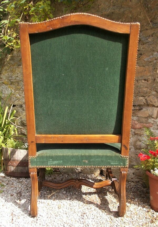 19ème c fauteuil ouvert antique
