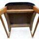 Renovated vintage Scandinavian teak and skaï 1960 chairs