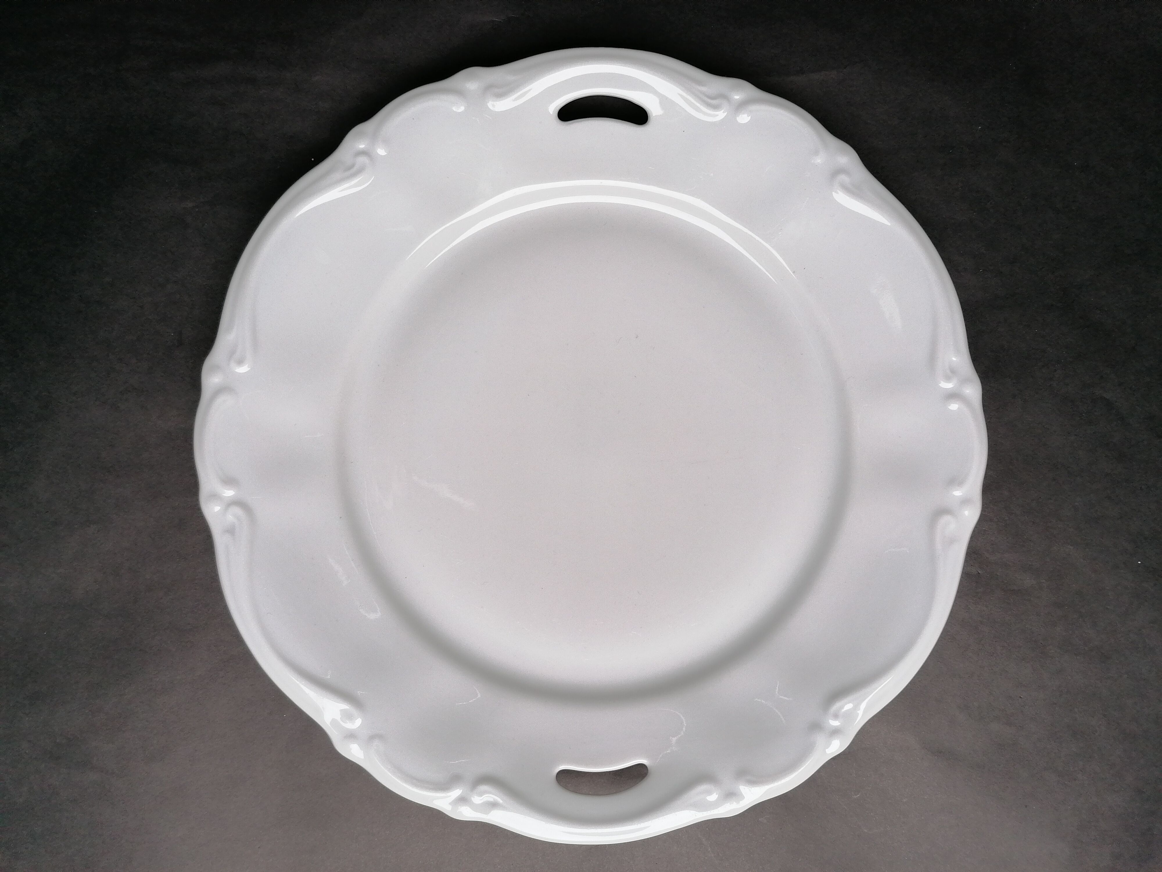 Old porcelain presentation dish