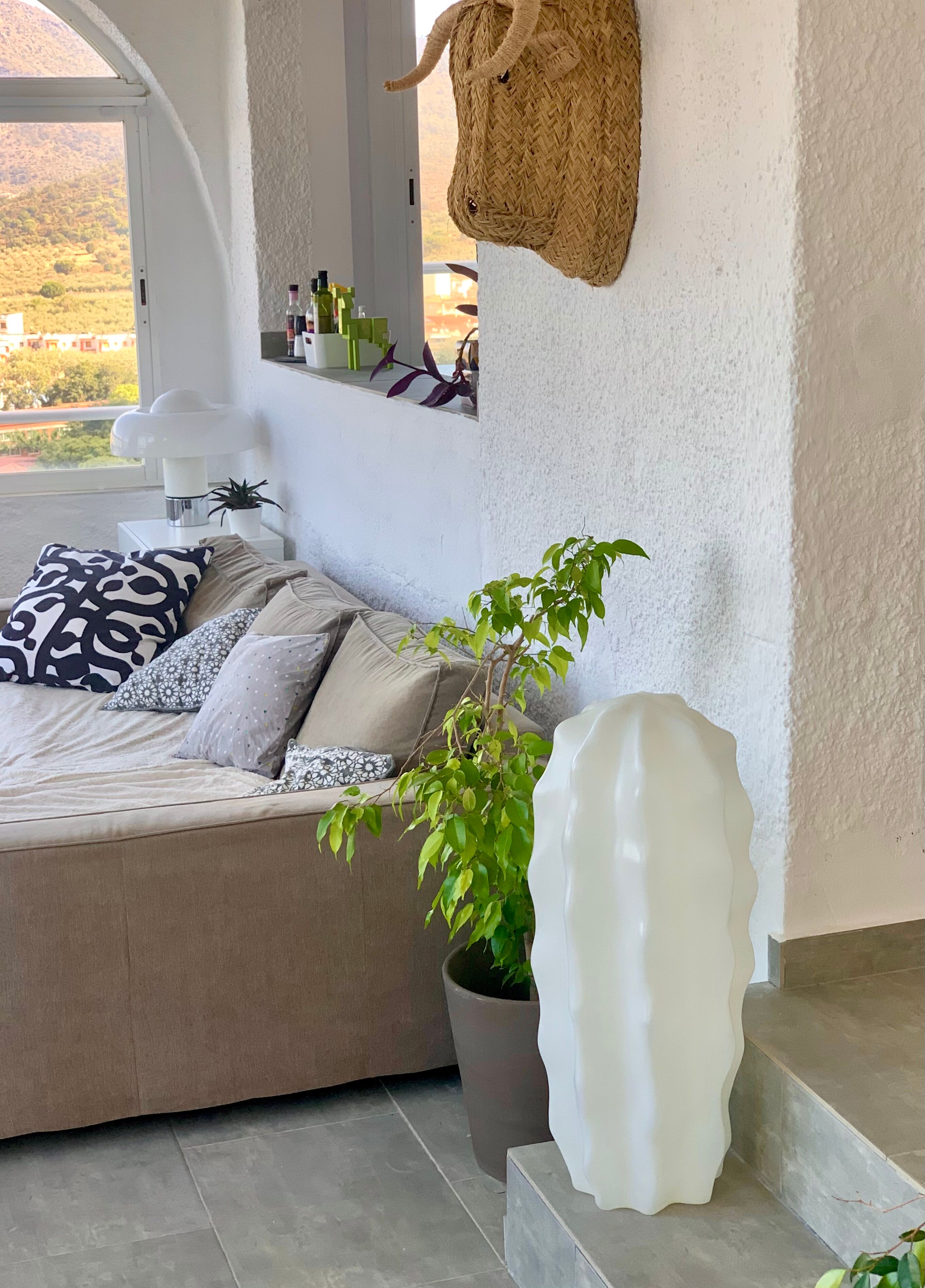 "Sucu" lamp by Elmar Flötotto for Art Nowo, &970