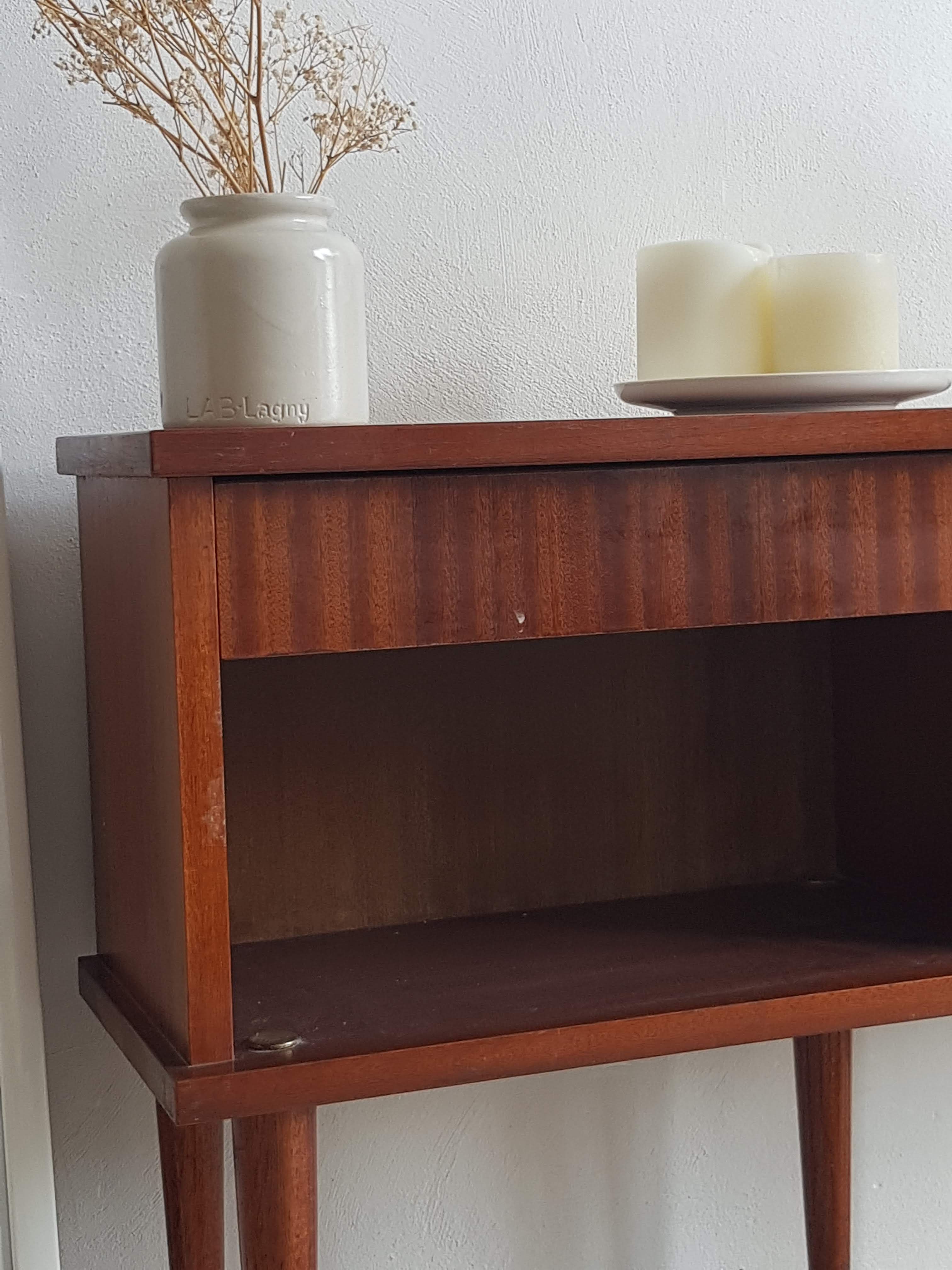 Pair of bedside tables circa 1960