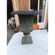 19th-century cast iron "Médicis" vase
