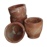 4 sandstone coquetiers