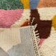 Atlas Berber rug with coloured patterns 1.5/2.5 m