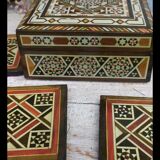 Lebanese marquetry box