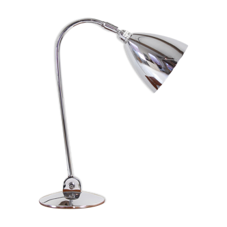 Lampe de bureau chromée du Royaume-Uni des années 1960