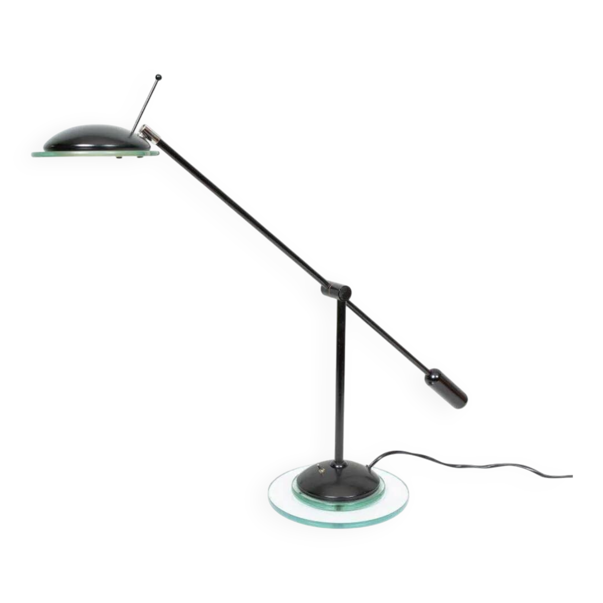 Vintage Memphis style pendant lamp, minimalist desk lamp.