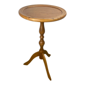 Solid wood tripod pedestal table 1900