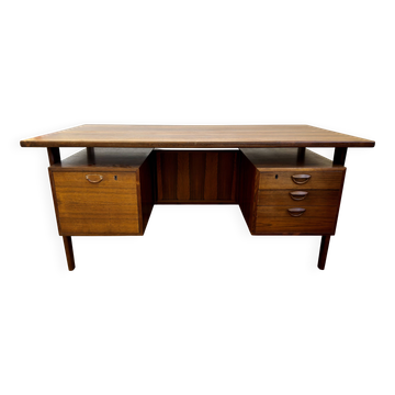 Bureau scandinave en palissandre par Kai Kristiansen pour Feldballes, 1960