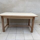 Extended farmhouse table