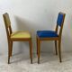 Paire de chaises vintage 60's