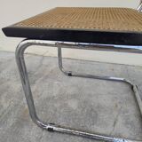 Marcel Breuer B32 chair in black cane signed Made in Italy