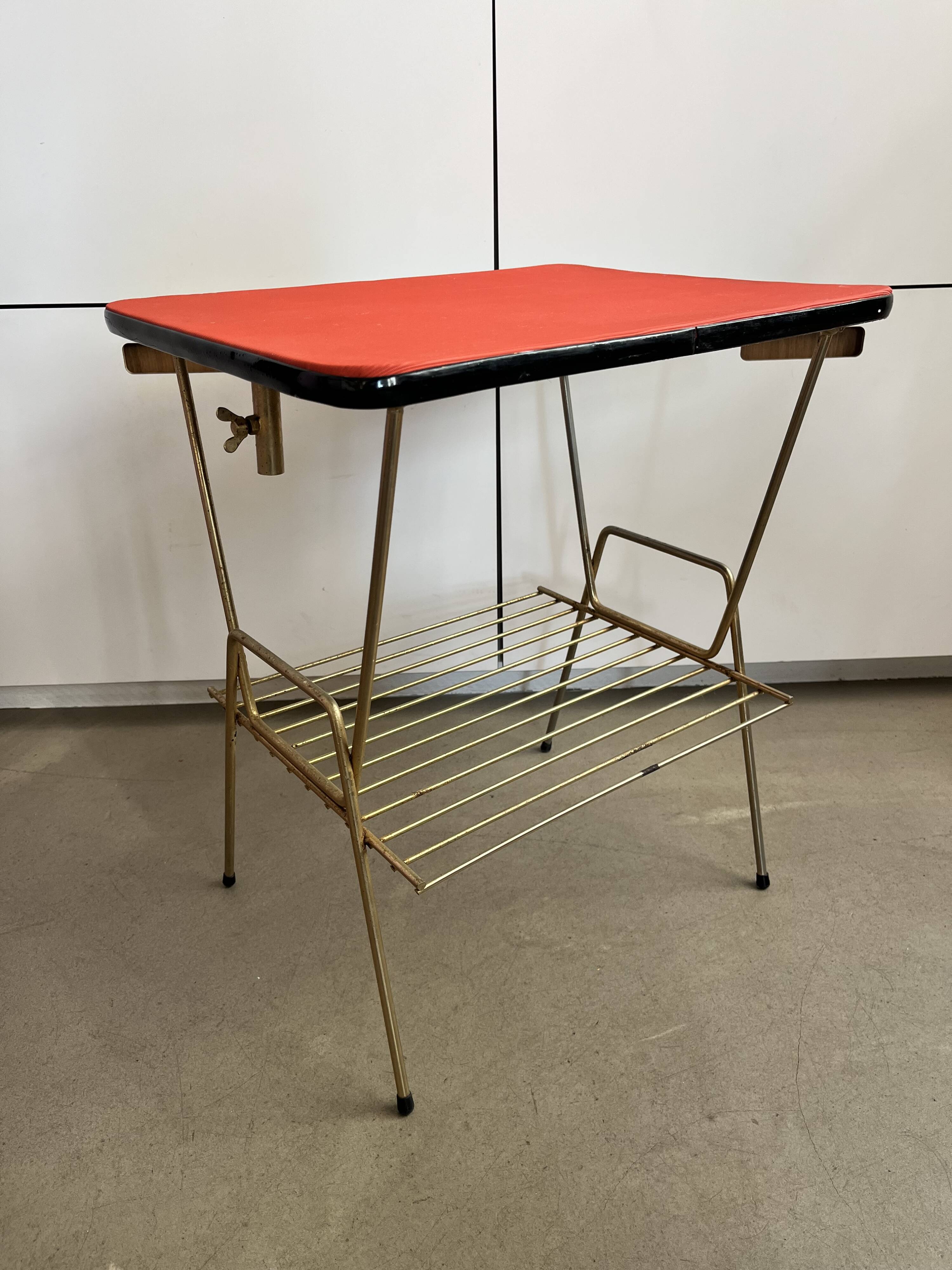 Vintage magazine rack from the 60s