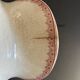 Antique Broc Sarreguemines U&Cie "Rosette" + matching piece – around 1910