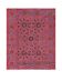 Hand knotted rug, vintage Turkish rug 245x299 cm