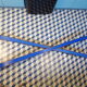 Pair of vintage Donnay skis 1,98m