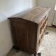 Antique oak chest from the 17th to 18th century.