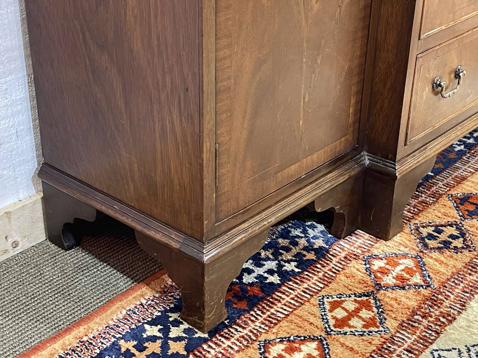 1950s English mahogany sideboard