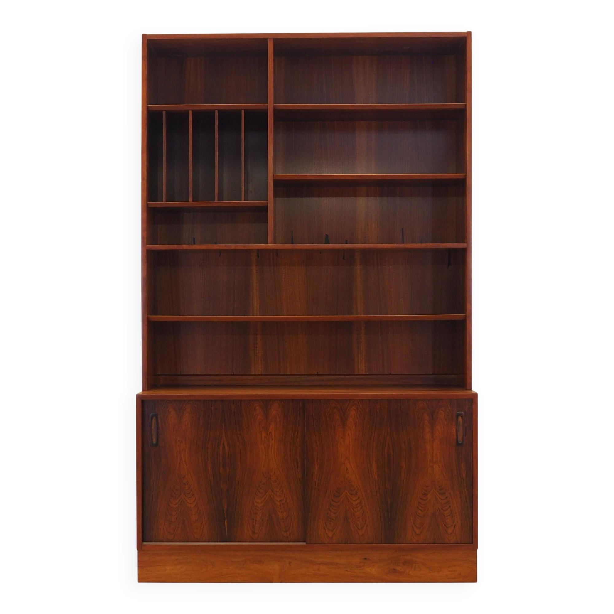 Rosewood bookcase, Danish design, 1970s, manufactured by Hundevad