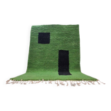 Handmade pure wool rug, artisan style, size 140 x 260 cm