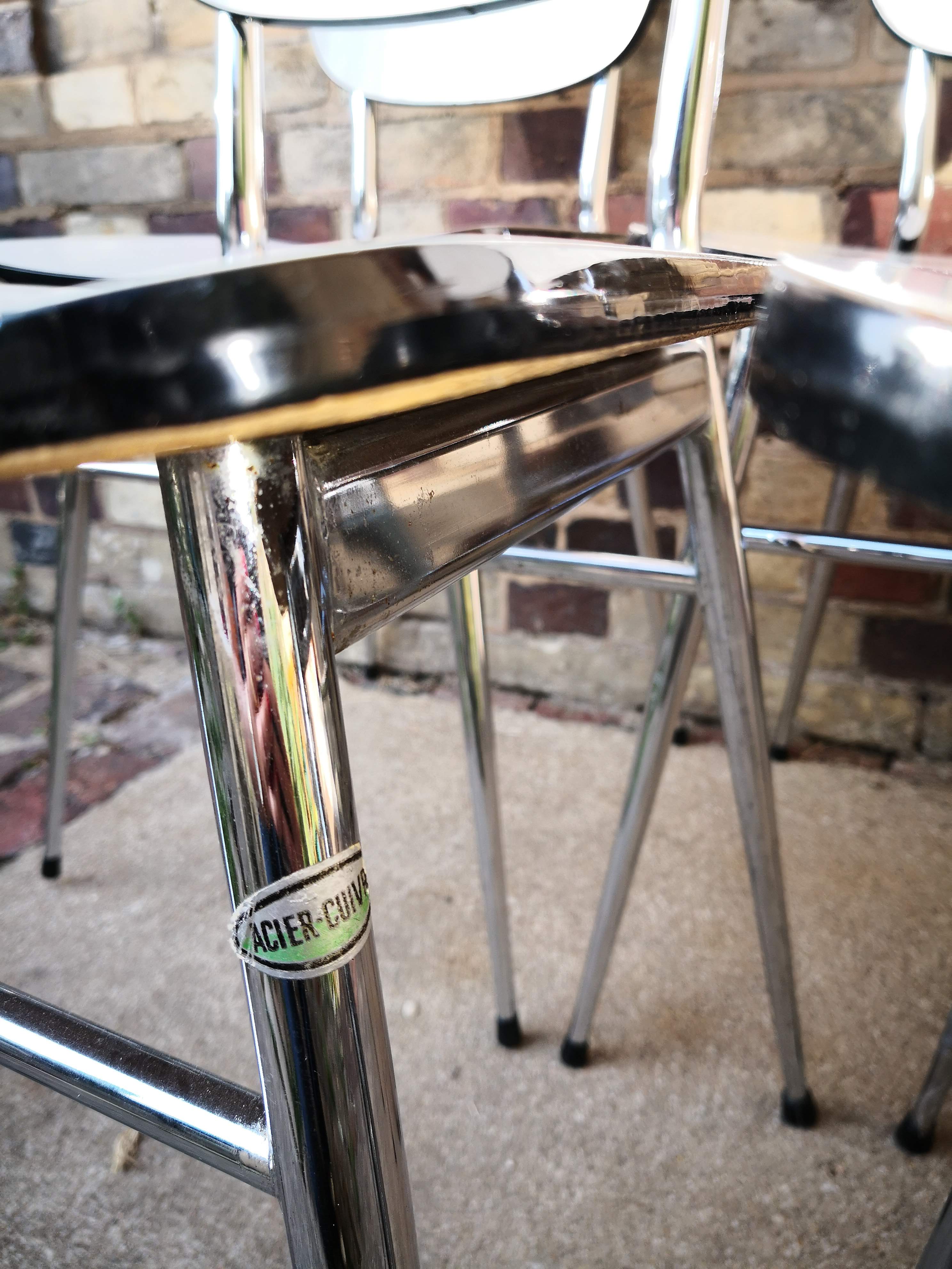 Vintage formica chairs