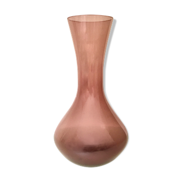 Vase bruyère en verre soufflé