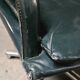 LOOP office chair – Pierluigi Molinari, 1992 – dark green leather