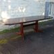 Stretchy vintage table Skovby Denmark 60s