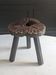 Brutalist tripod stool
