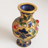 Vases miniatures cloisonnés