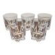 5 crystal whisky glasses