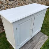 Vintage 1930 white sideboard