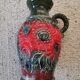 Vase de sol Scheurich vintage en céramique, Allemagne de l'Ouest