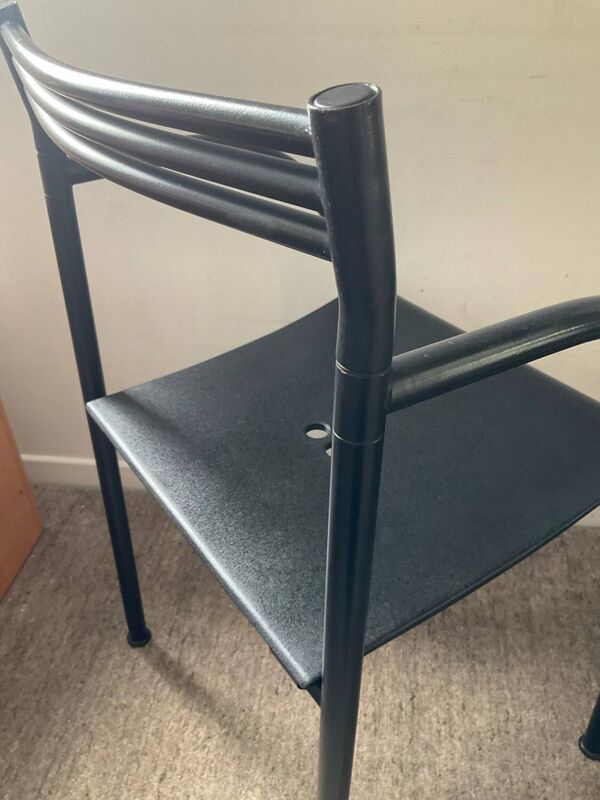 Chaise Philippe Starck mod.Francesca Spanish pour Baleri Italy années 80