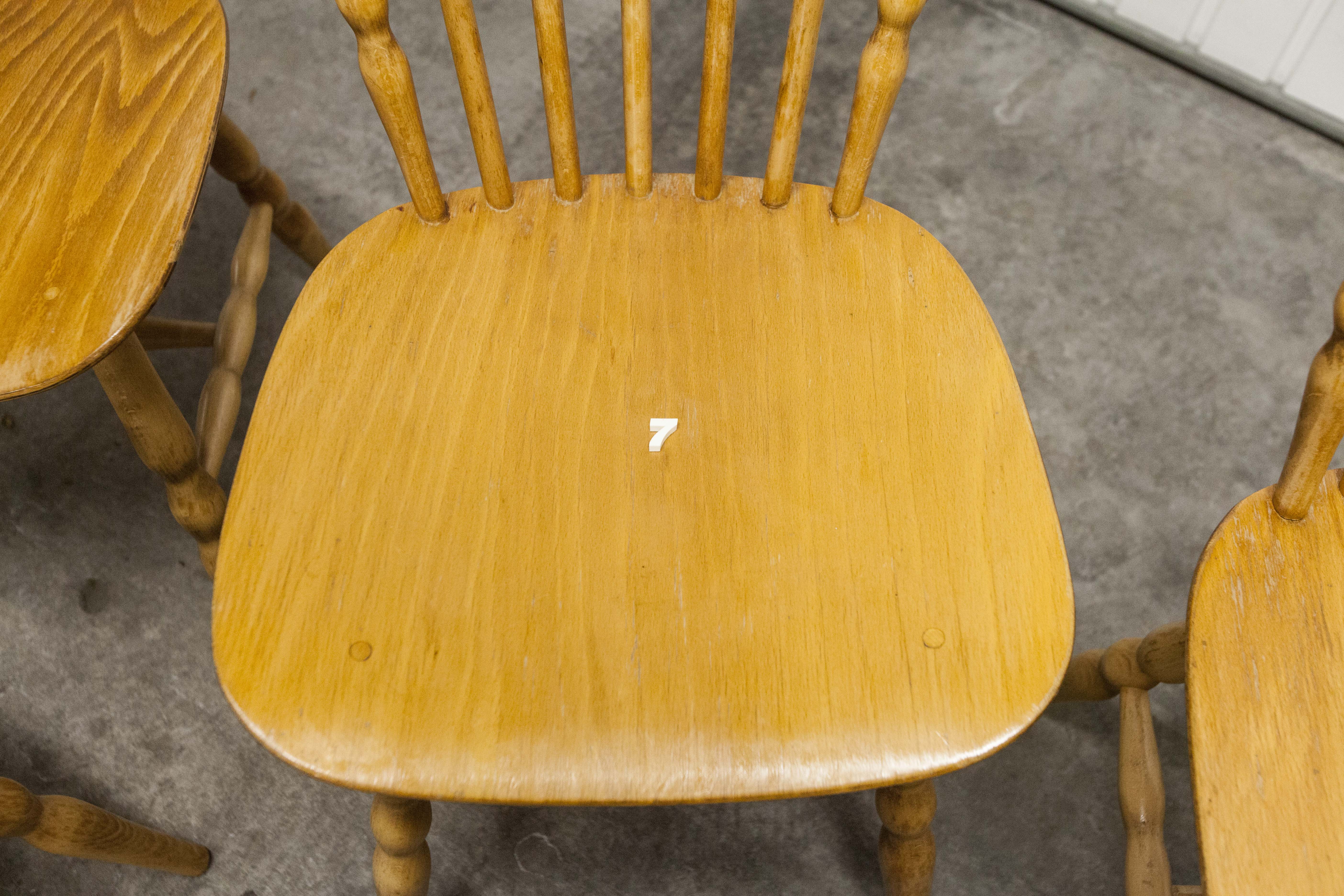 Set of 8 Baumann chairs "Florida"