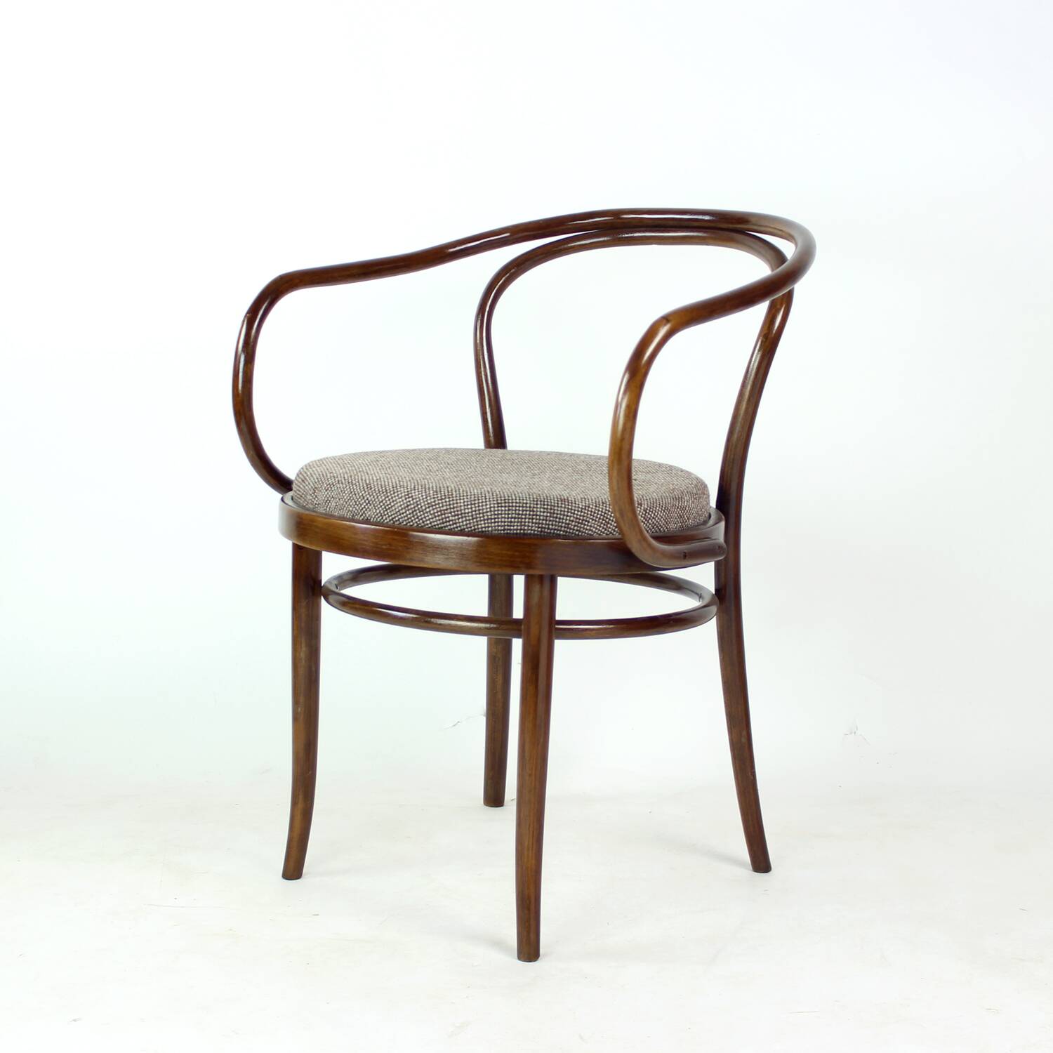 August Thonet No. 30 Bentwood Armchair For Ton, Czechoslovakia, Mid 20th Ce